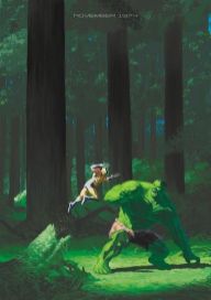 Incrível Fan Art do eterno embate Hulk Vs Wolverine